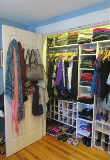 Elena Nilan professional organizer Rhode Island closet
